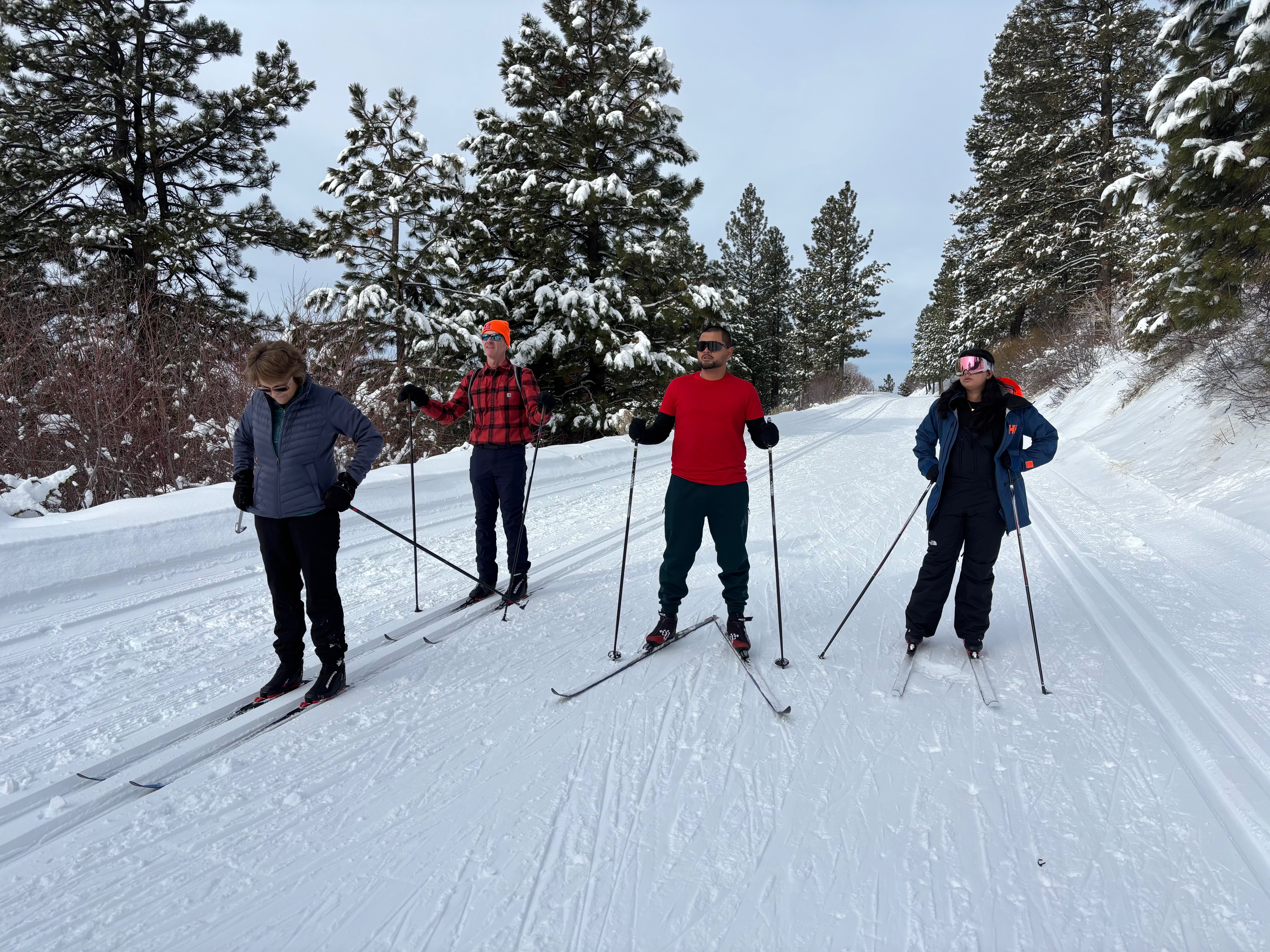 cros coutry skiing