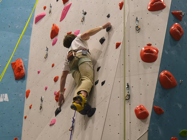 Indoor Gym Rock Climbig