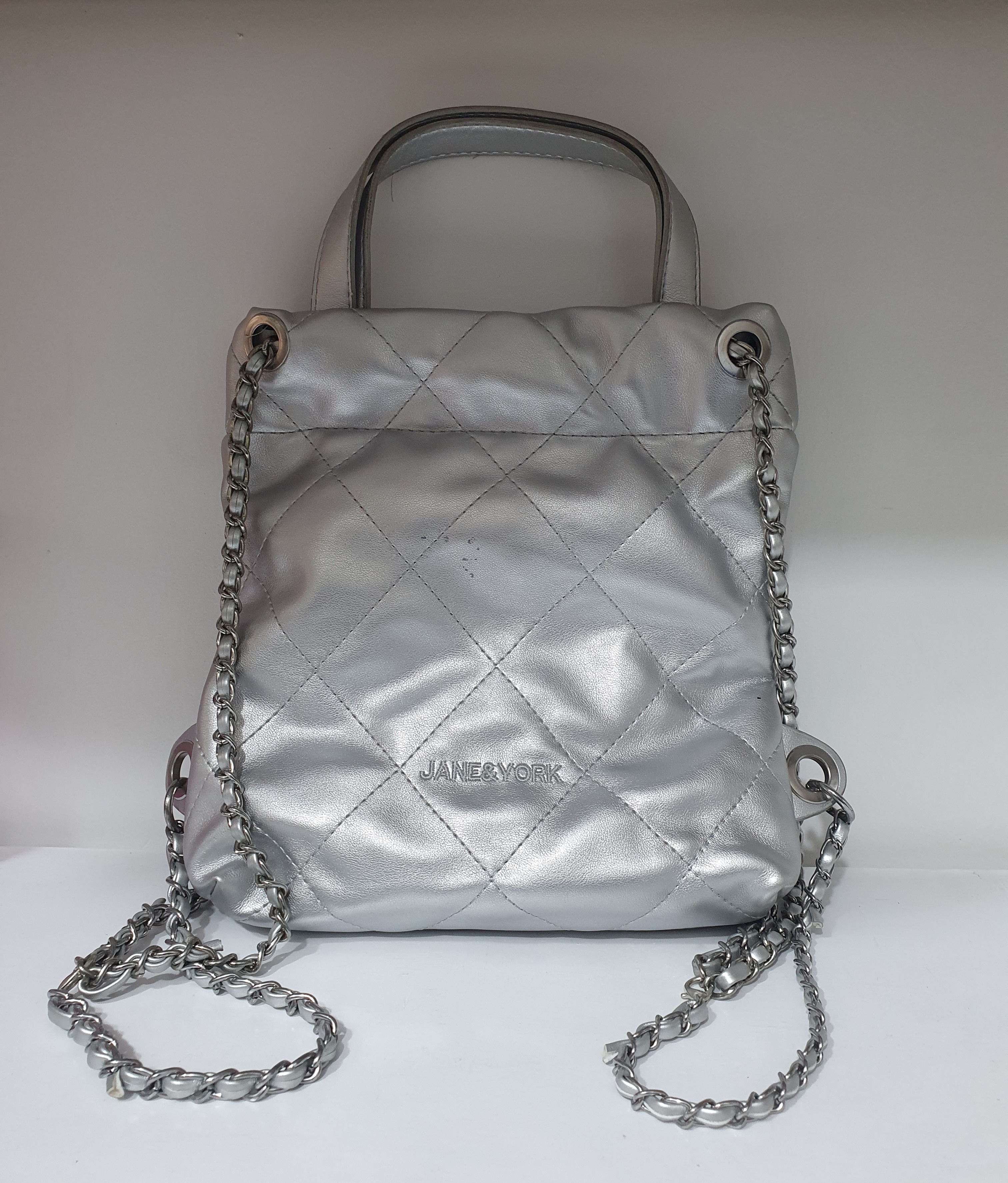 Silver bag and handbag for Women