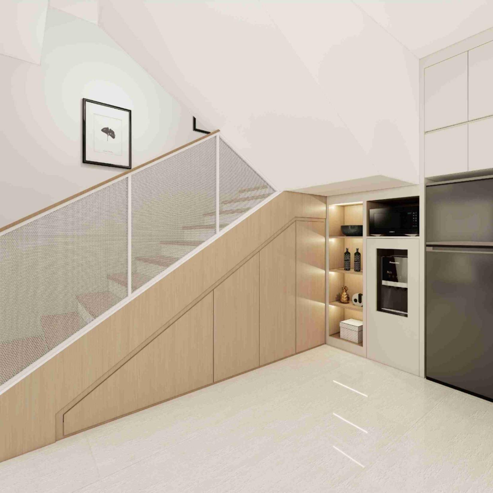 3D Design Renovasi Sipil dan Interior Rumah Cluster Citra Sentul Raya - Sentul Bogor