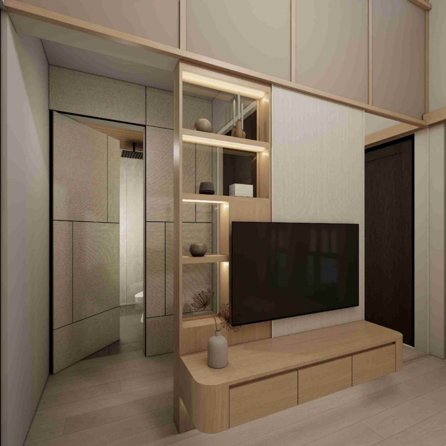 3D Design Renovasi Sipil dan Interior Rumah Cluster Citra Sentul Raya - Sentul Bogor