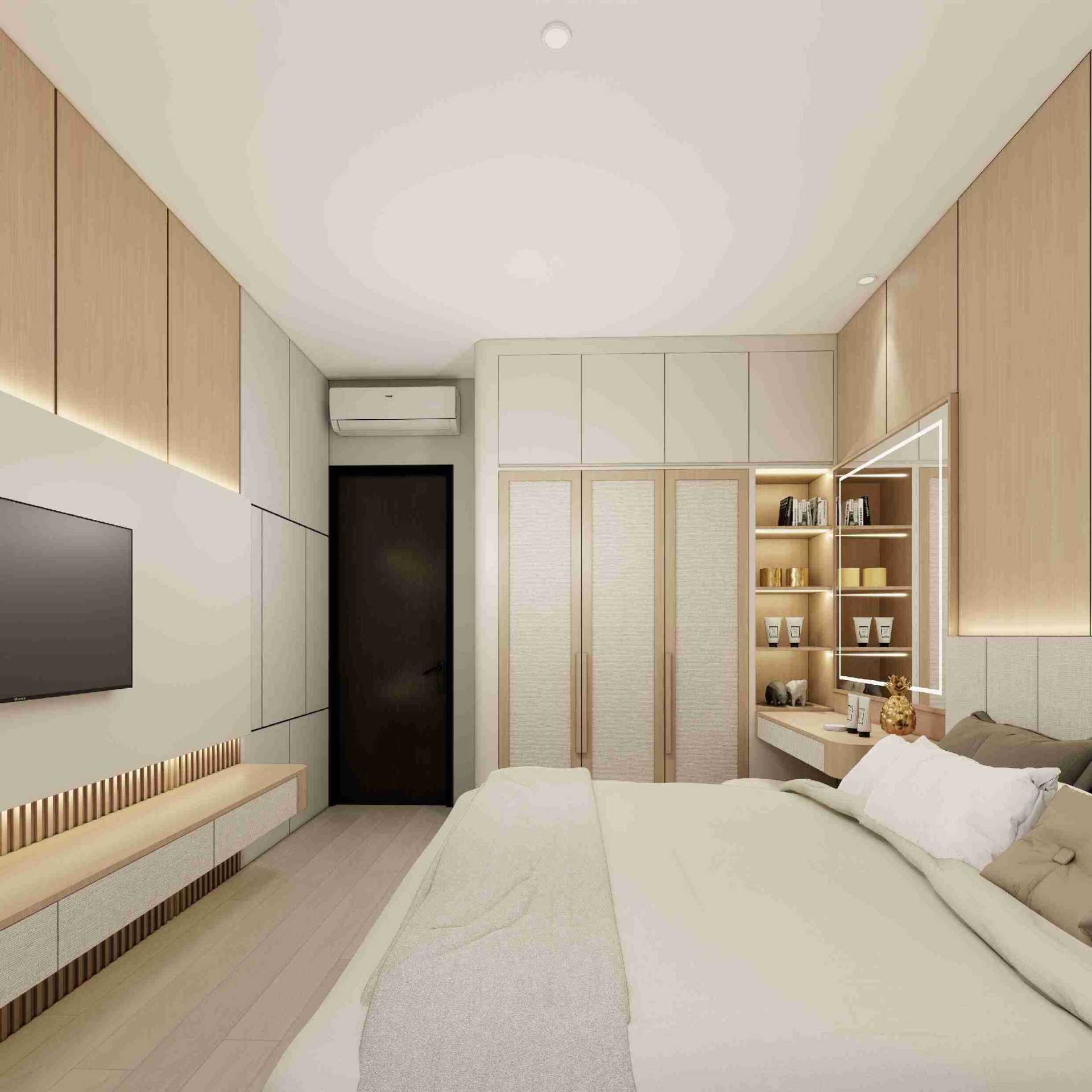 3D Design Renovasi Sipil dan Interior Rumah Cluster Citra Sentul Raya - Sentul Bogor