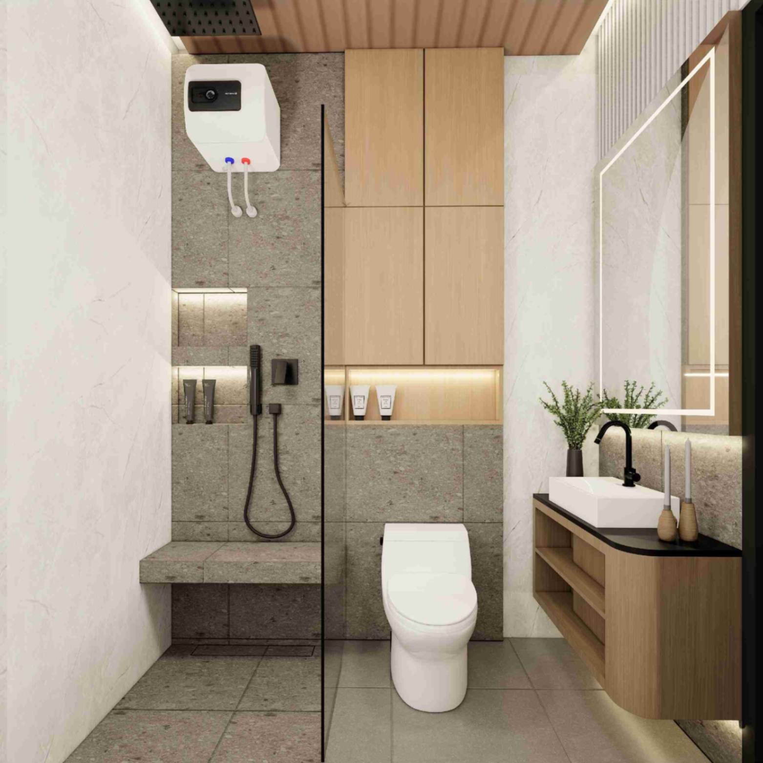 3D Design Renovasi Sipil dan Interior Rumah Cluster Citra Sentul Raya - Sentul Bogor