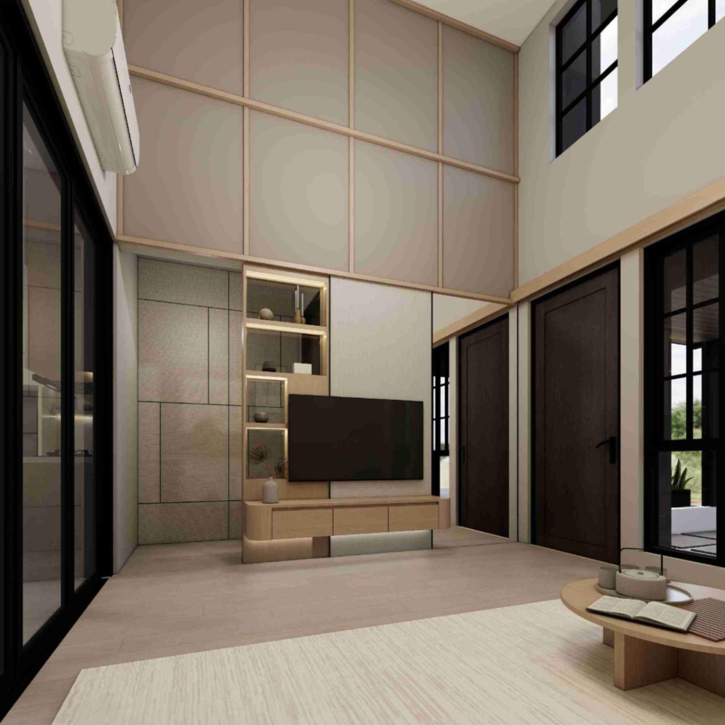 3D Design Renovasi Sipil dan Interior Rumah Cluster Citra Sentul Raya - Sentul Bogor