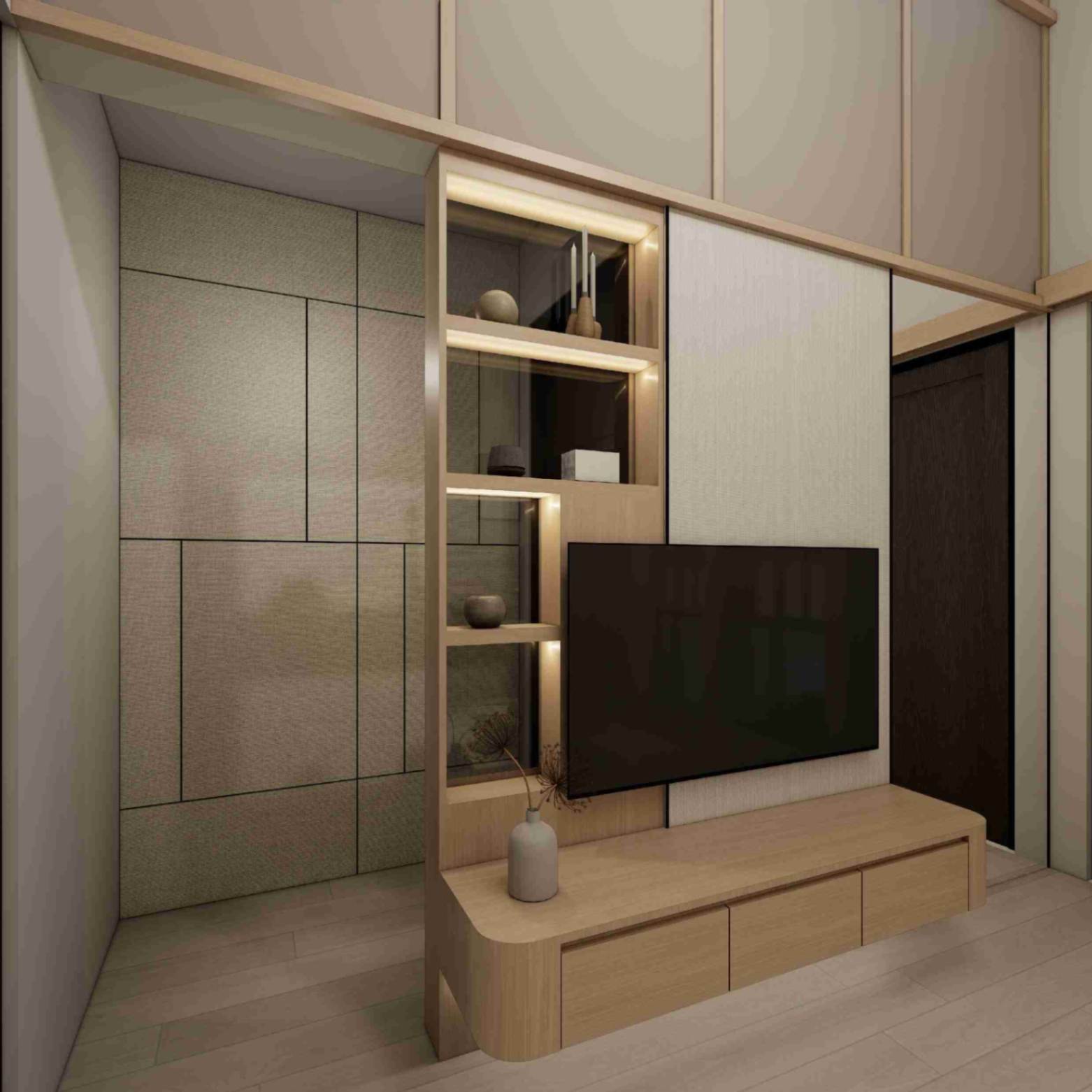 3D Design Renovasi Sipil dan Interior Rumah Cluster Citra Sentul Raya - Sentul Bogor