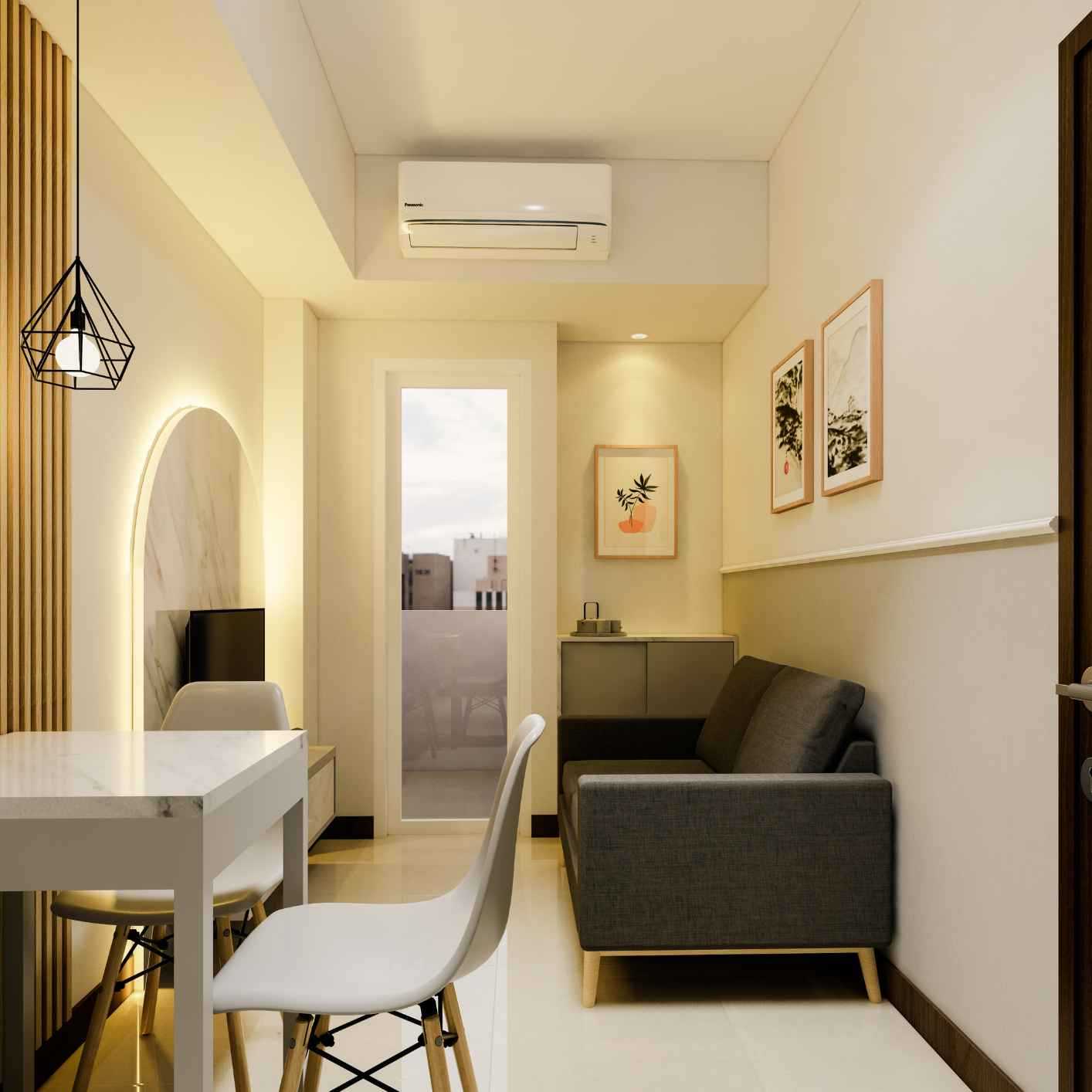 3D Design Renovasi Interior Apartemen Scientia, Gading Serpong Tangerang - Tangerang Serpong