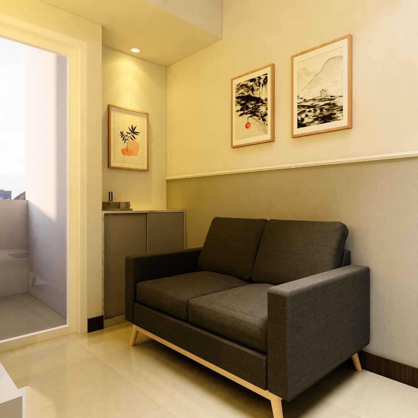 3D Design Renovasi Interior Apartemen Scientia, Gading Serpong Tangerang - Tangerang Serpong