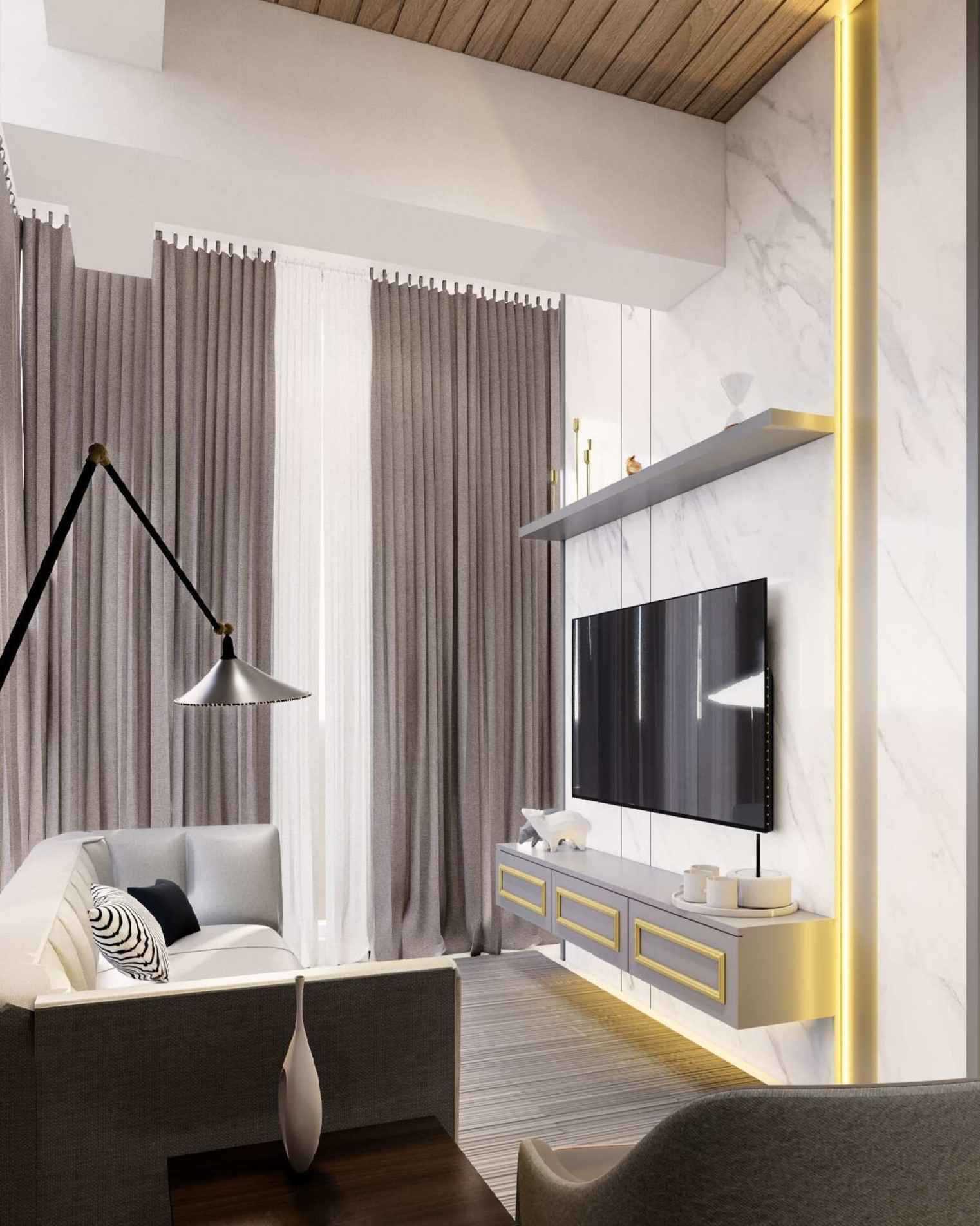 3D Design Renovasi Interior Apartemen Majestic Point Serpong, Gading Serpong Tangerang - Tangerang Serpong