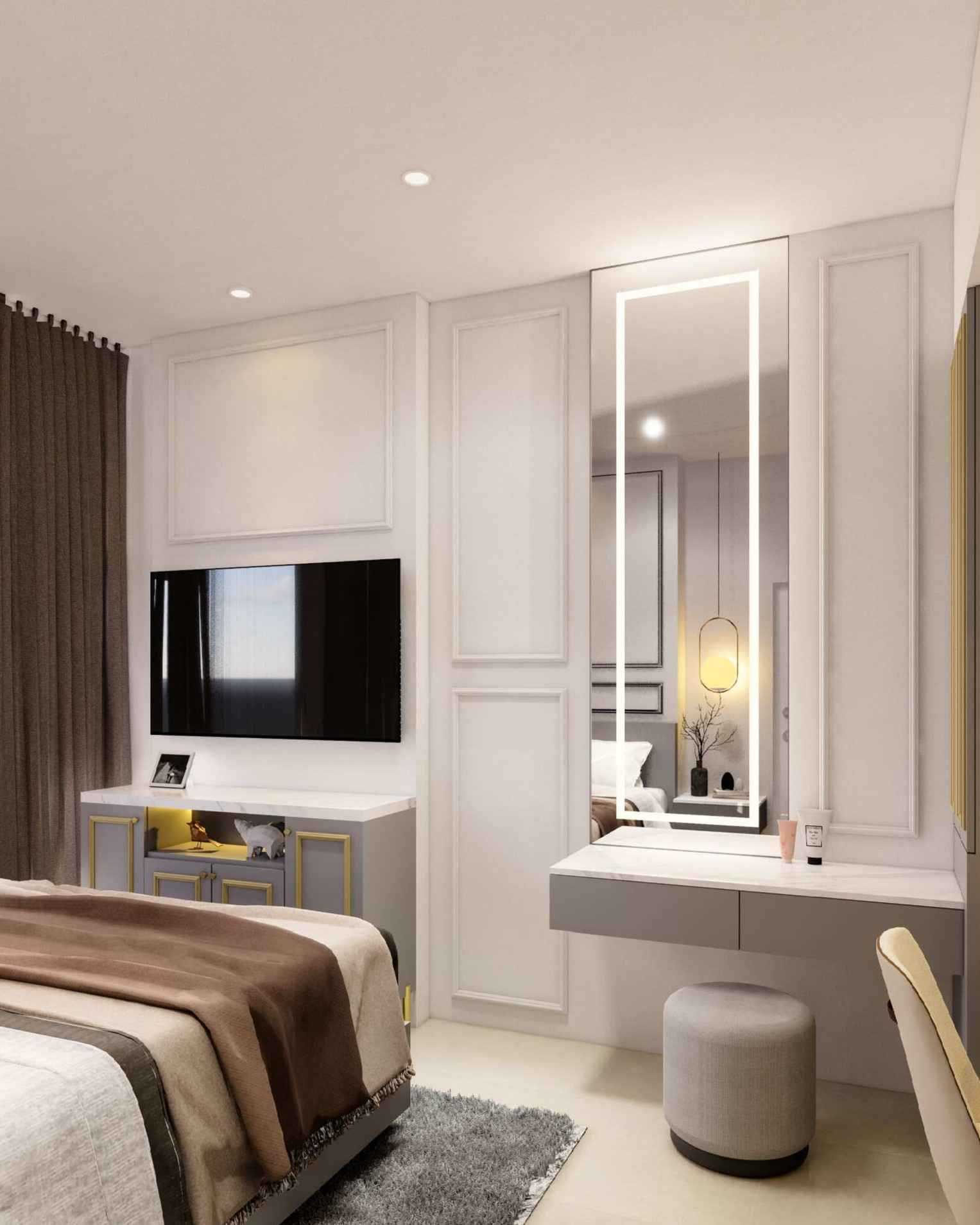 3D Design Renovasi Interior Apartemen Majestic Point Serpong, Gading Serpong Tangerang - Tangerang Serpong