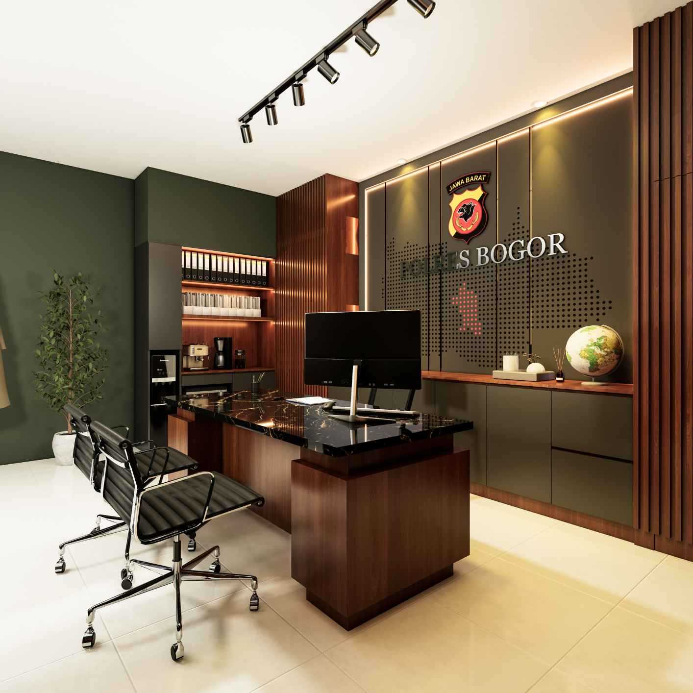 3D Design Renovasi Sipil dan Interior Kantor, Bogor - Bogor