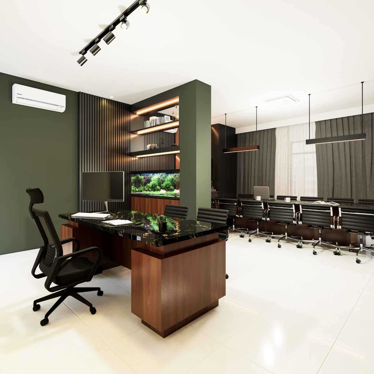 3D Design Renovasi Sipil dan Interior Kantor, Bogor - Bogor