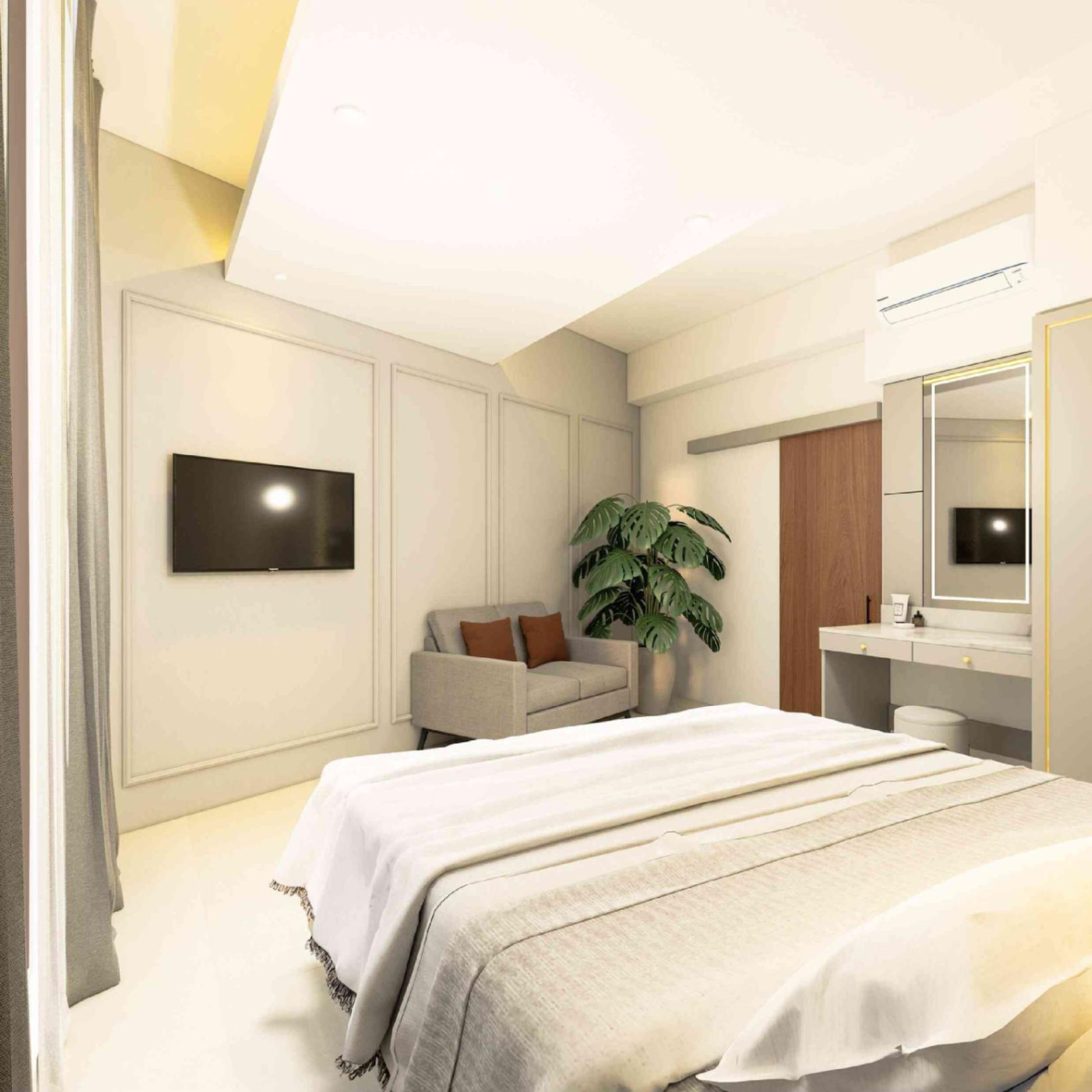 3D Design Renovasi Interior Apartemen Majestic Point Serpong, Gading Serpong Tangerang - Tangerang Serpong