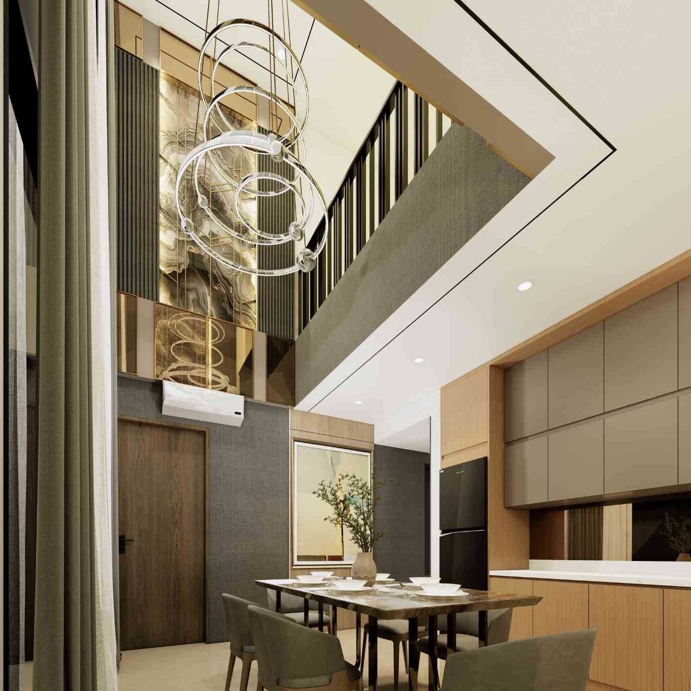 3D Design Renovasi Sipil dan Interior Rumah, Zora BSD D6, Tangerang - Tangerang BSD