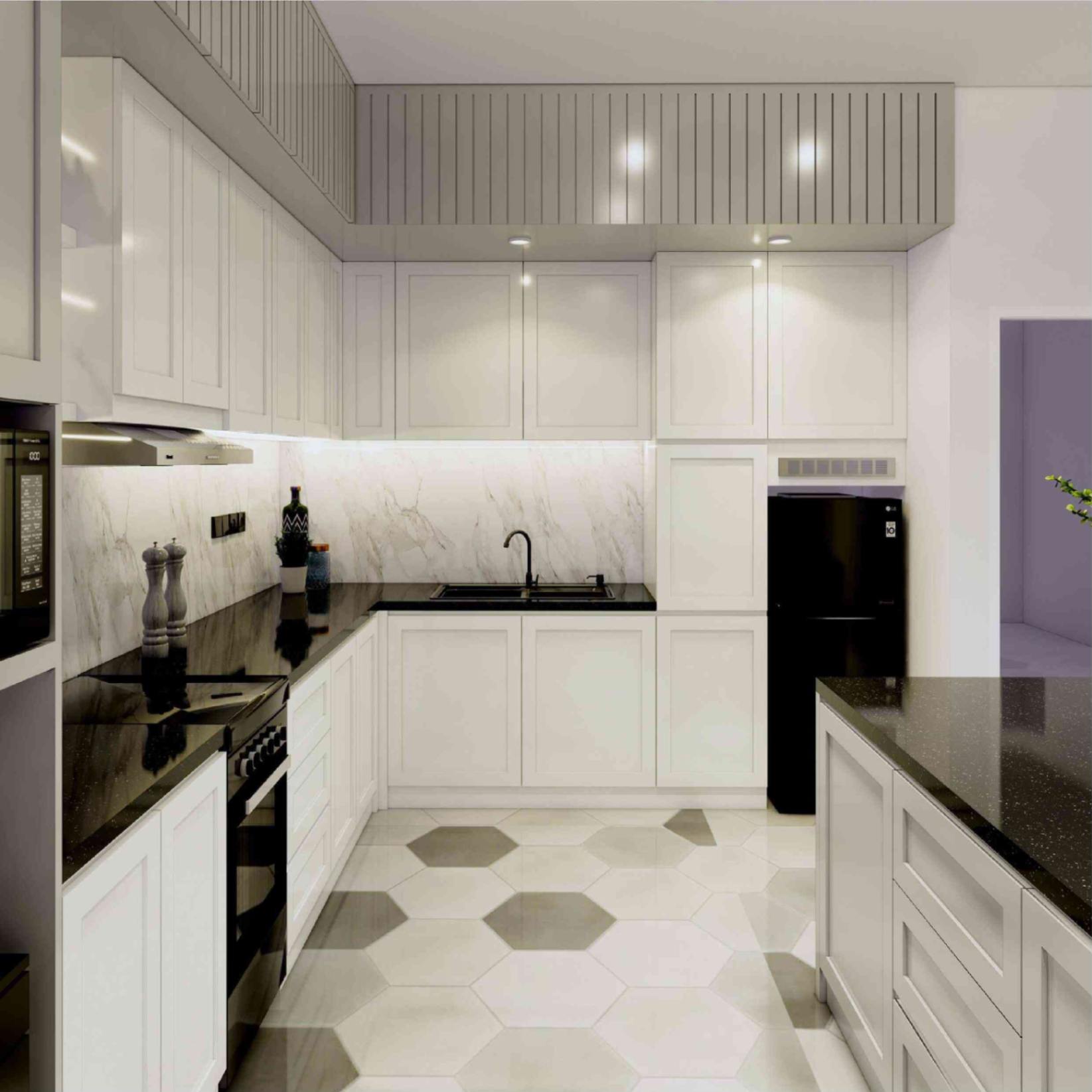 3D Design Renovasi Interior Rumah Cluster Angel Residence, Kalideres Jakarta Barat - Jakarta Barat Kalideres