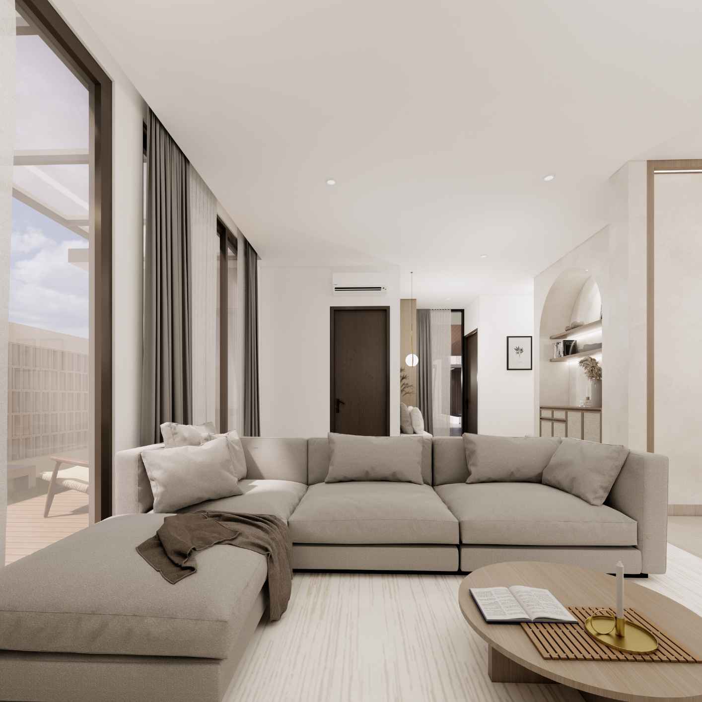 Gambar 3D Design untuk Cluster Citra Garden Aeris