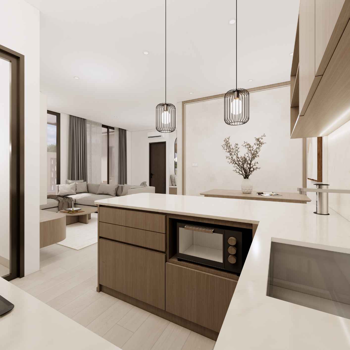 Gambar 3D Design untuk Cluster Citra Garden Aeris
