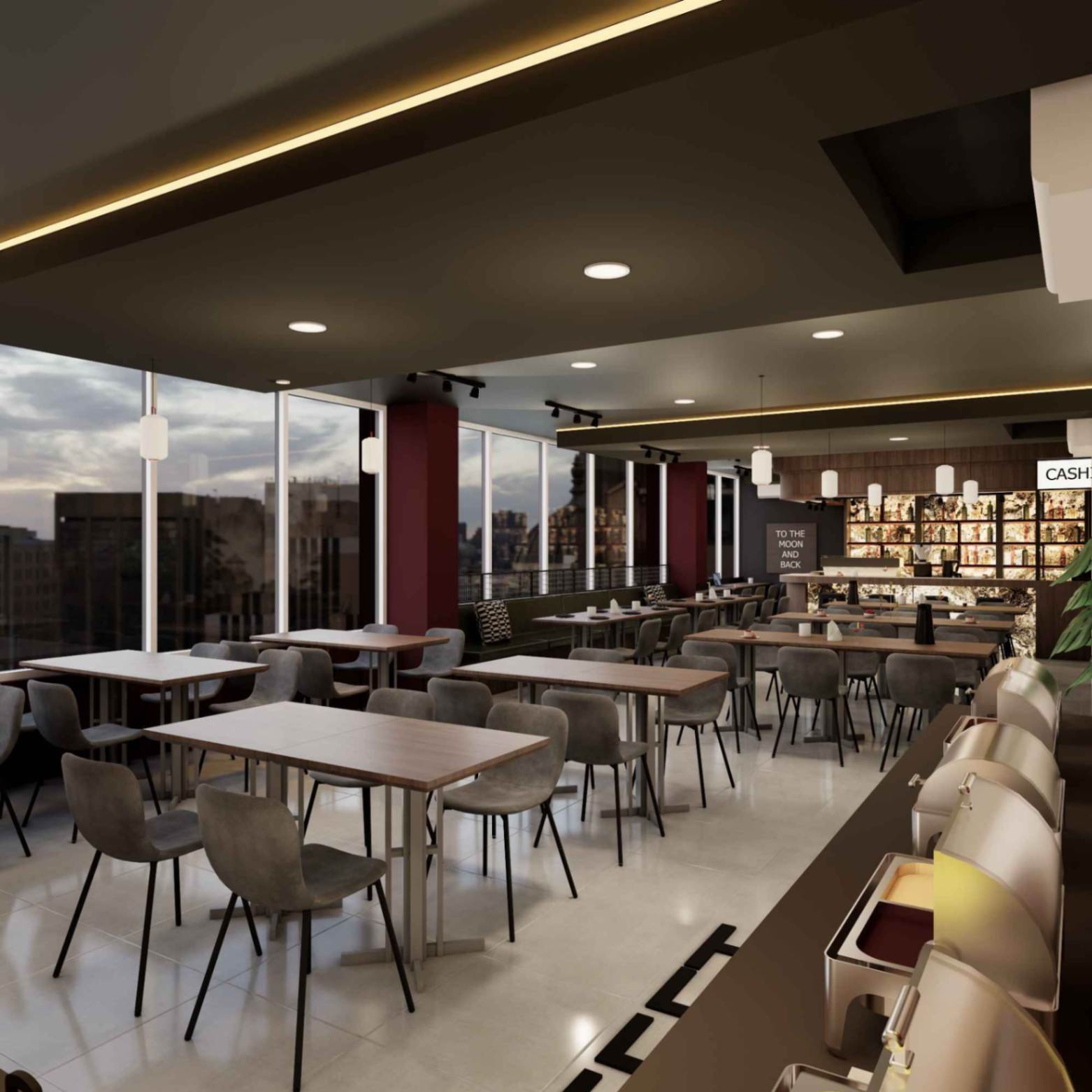 Renovasi Sipil dan Interior Resto Langit Rasa