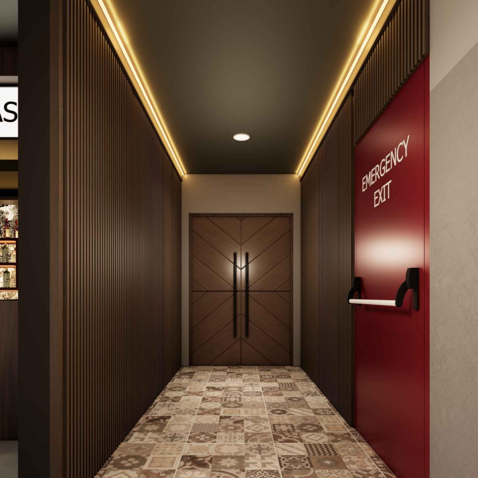 3D Design Renovasi Sipil dan Interior Resto Langit Rasa - Tangerang Serpong