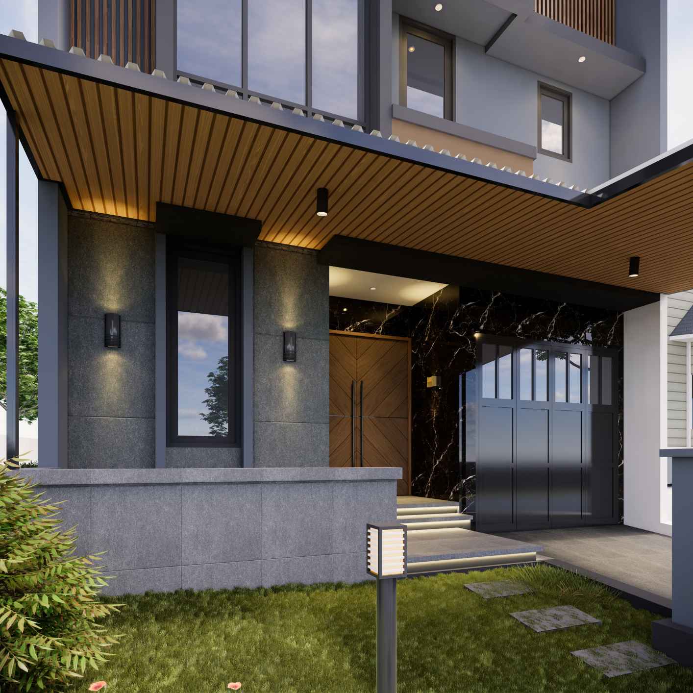 Gambar 3D Design untuk Cluster Chrysocolla