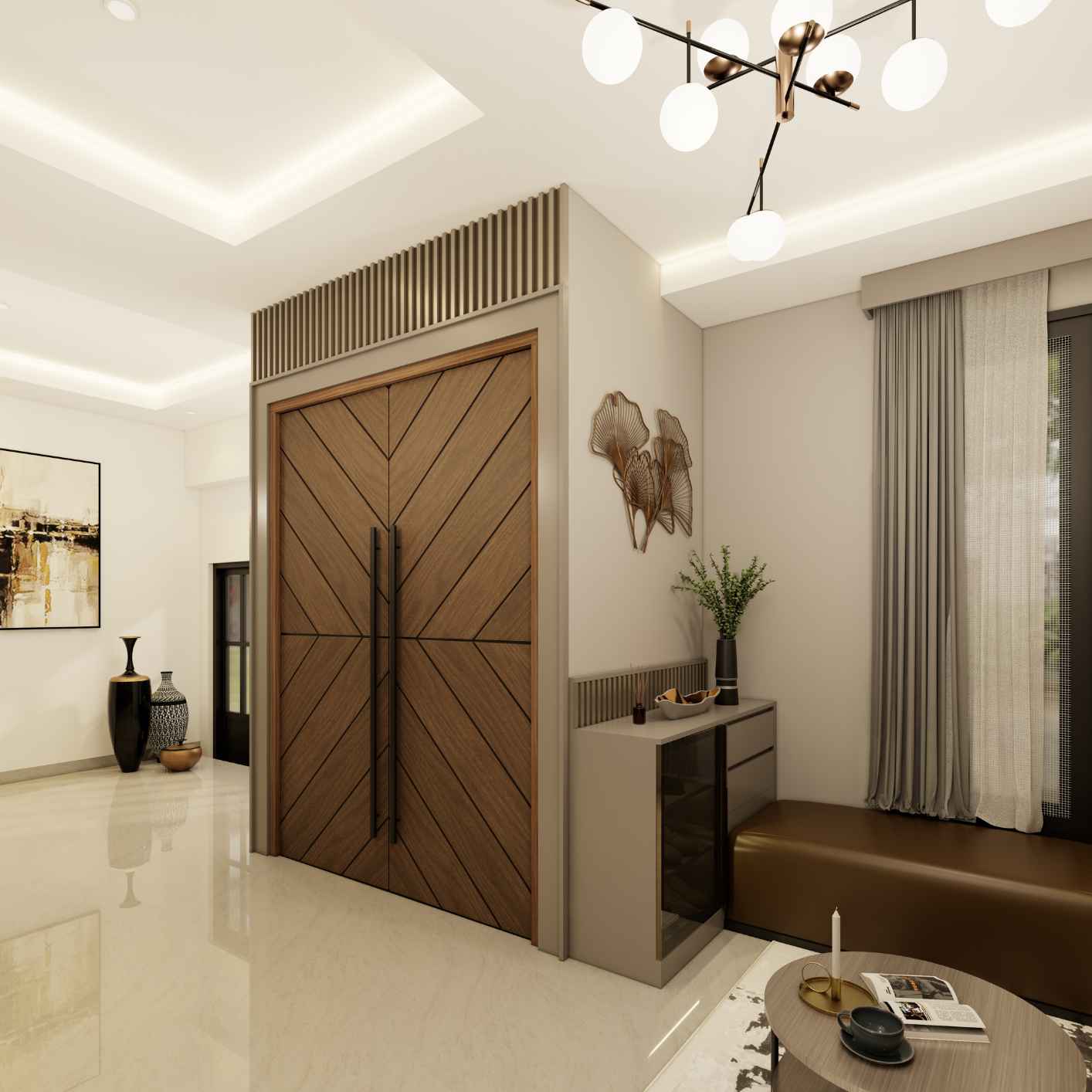 Gambar 3D Design untuk Cluster Chrysocolla