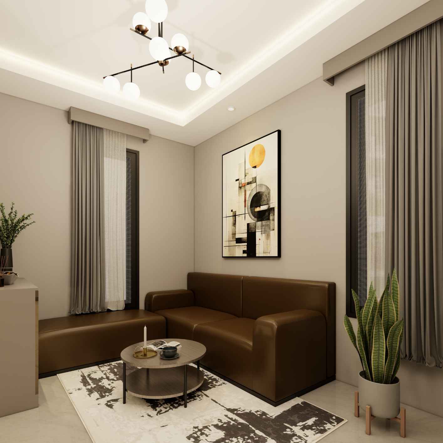 Gambar 3D Design untuk Cluster Chrysocolla