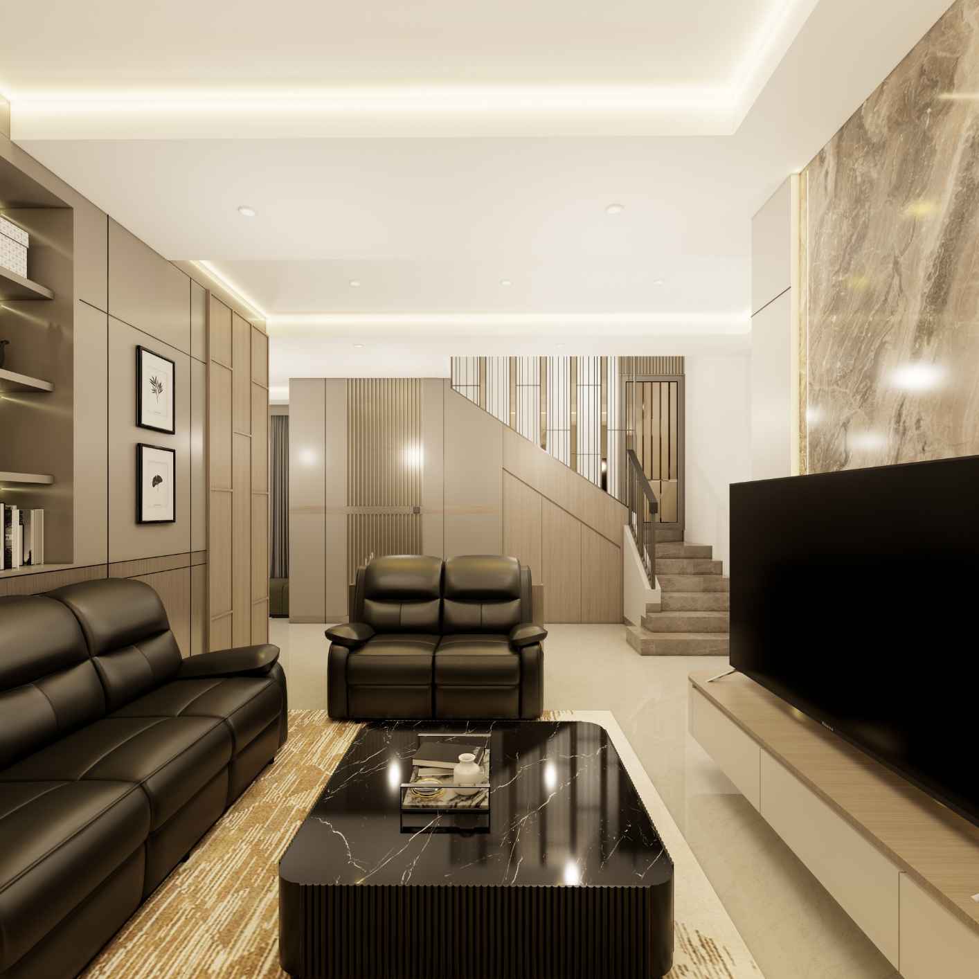 Gambar 3D Design untuk Cluster Chrysocolla