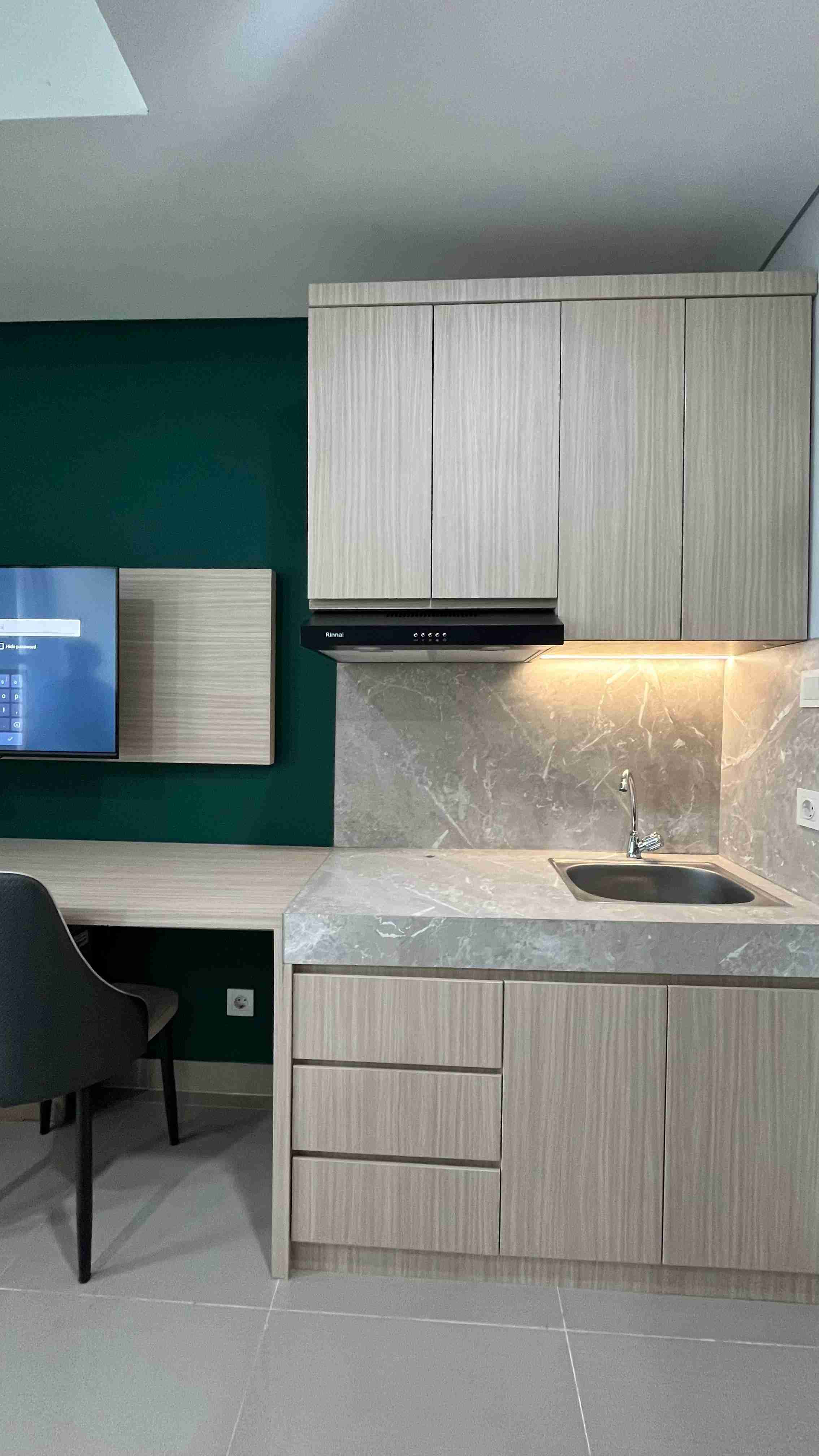 Gambar Proyek Selesai untuk Apartemen B Residence