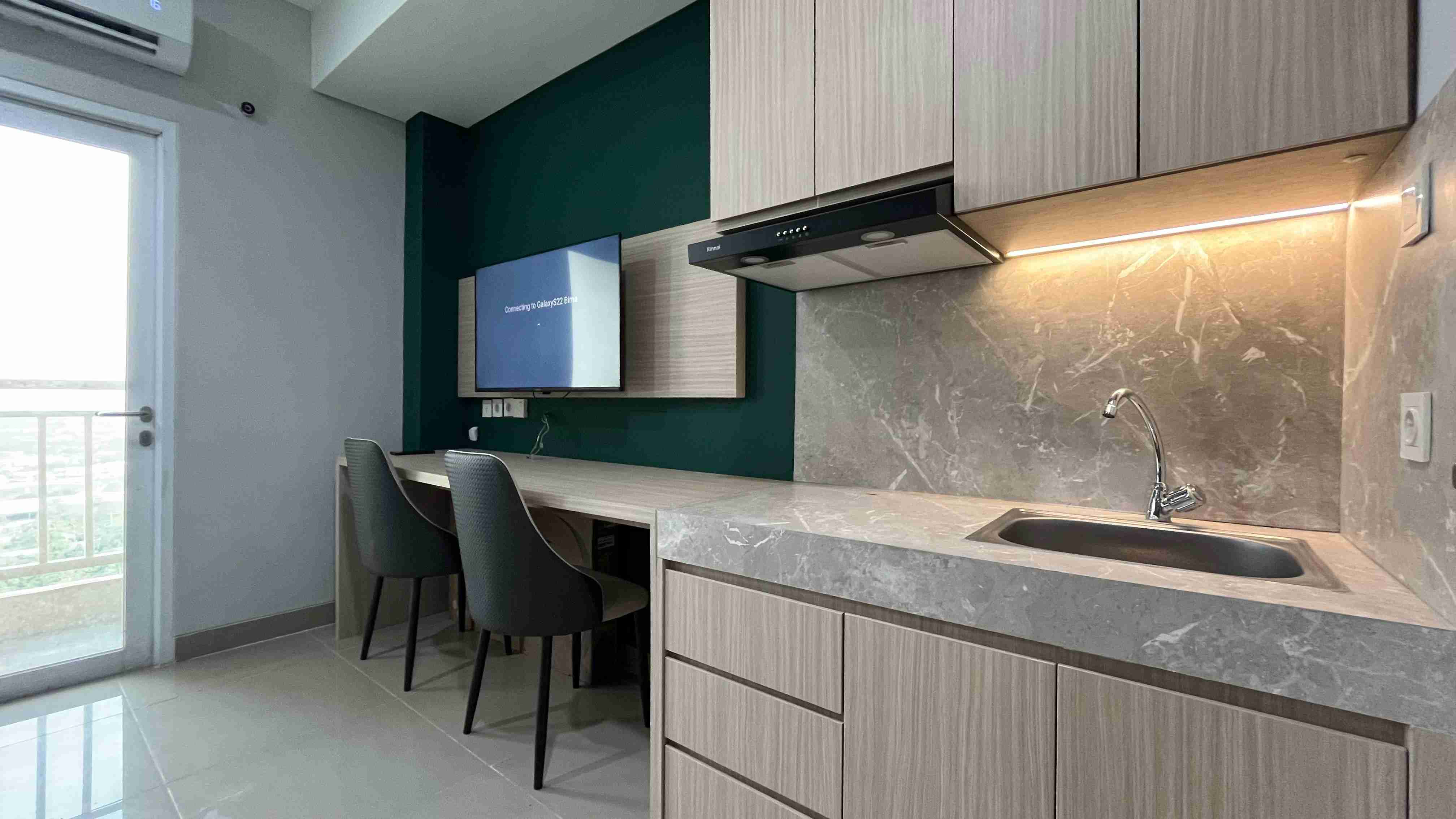 Gambar Proyek Selesai untuk Apartemen B Residence