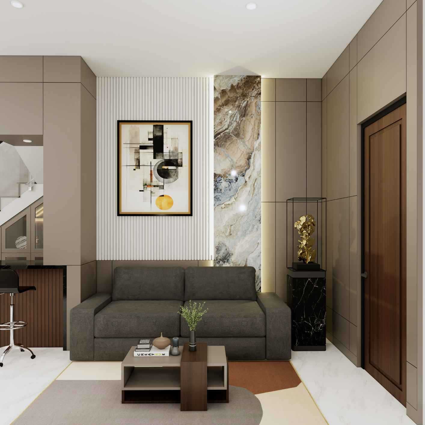 3D Design Renovasi Interior Rumah Giri Loka, Tangerang - Tangerang BSD