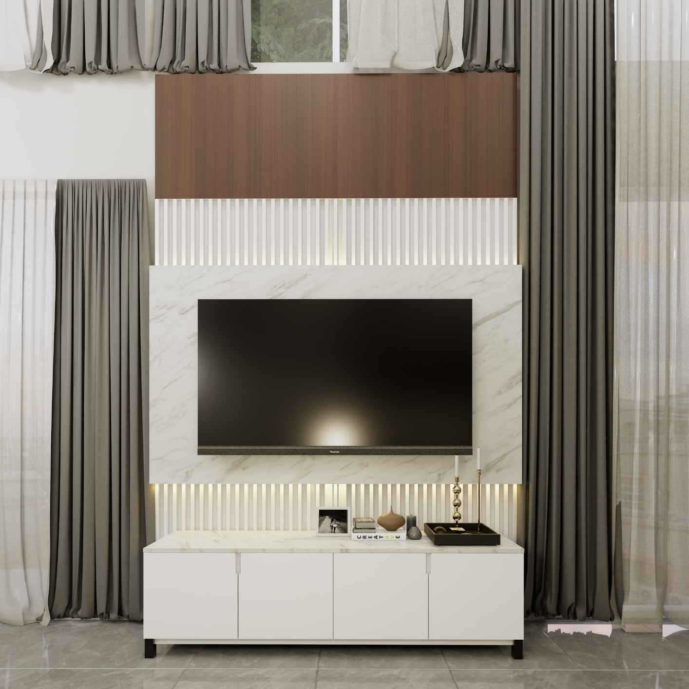 3D Design Renovasi Interior Rumah Giri Loka, Tangerang - Tangerang BSD