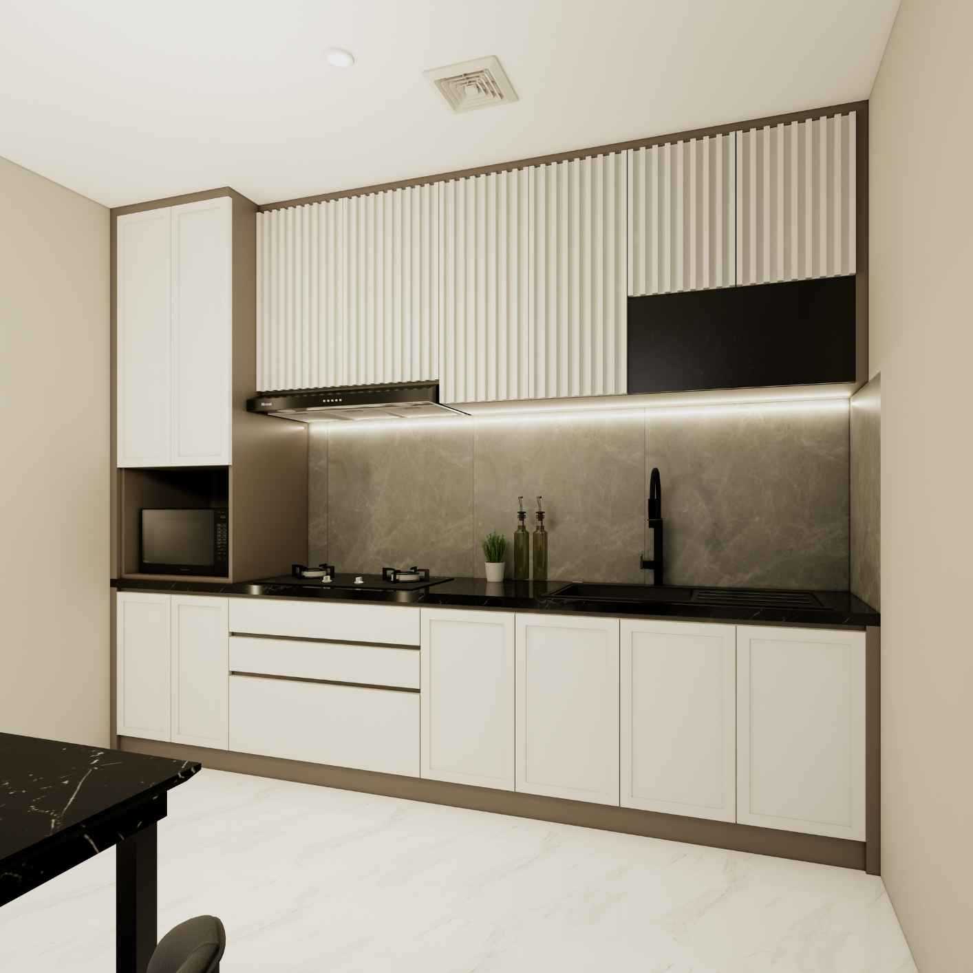 3D Design Renovasi Interior Rumah Giri Loka, Tangerang - Tangerang BSD