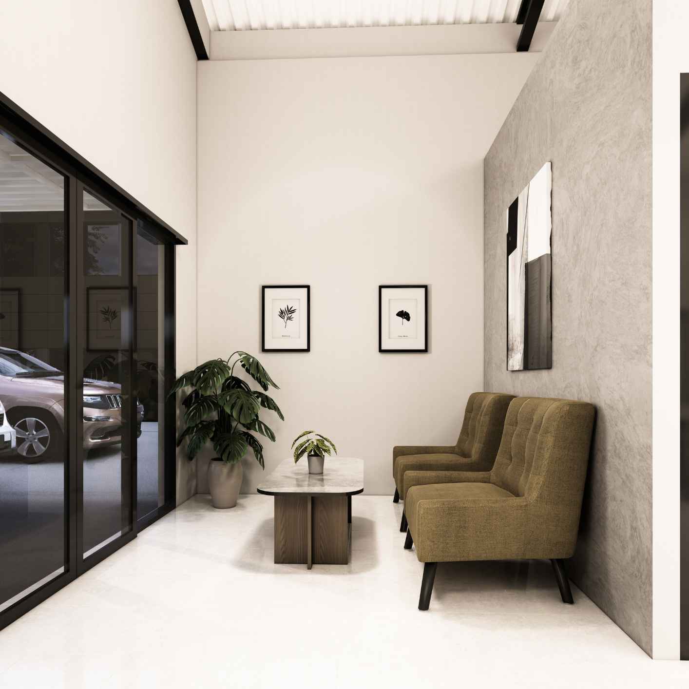 Gambar 3D Design untuk Office Bu Gaby