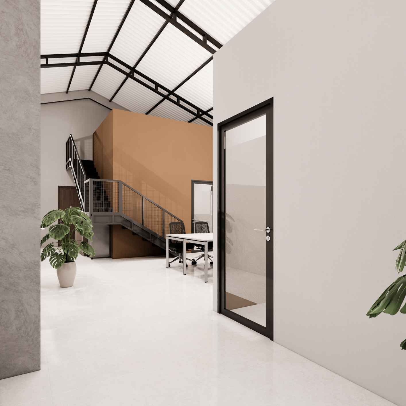 Gambar 3D Design untuk Office Bu Gaby