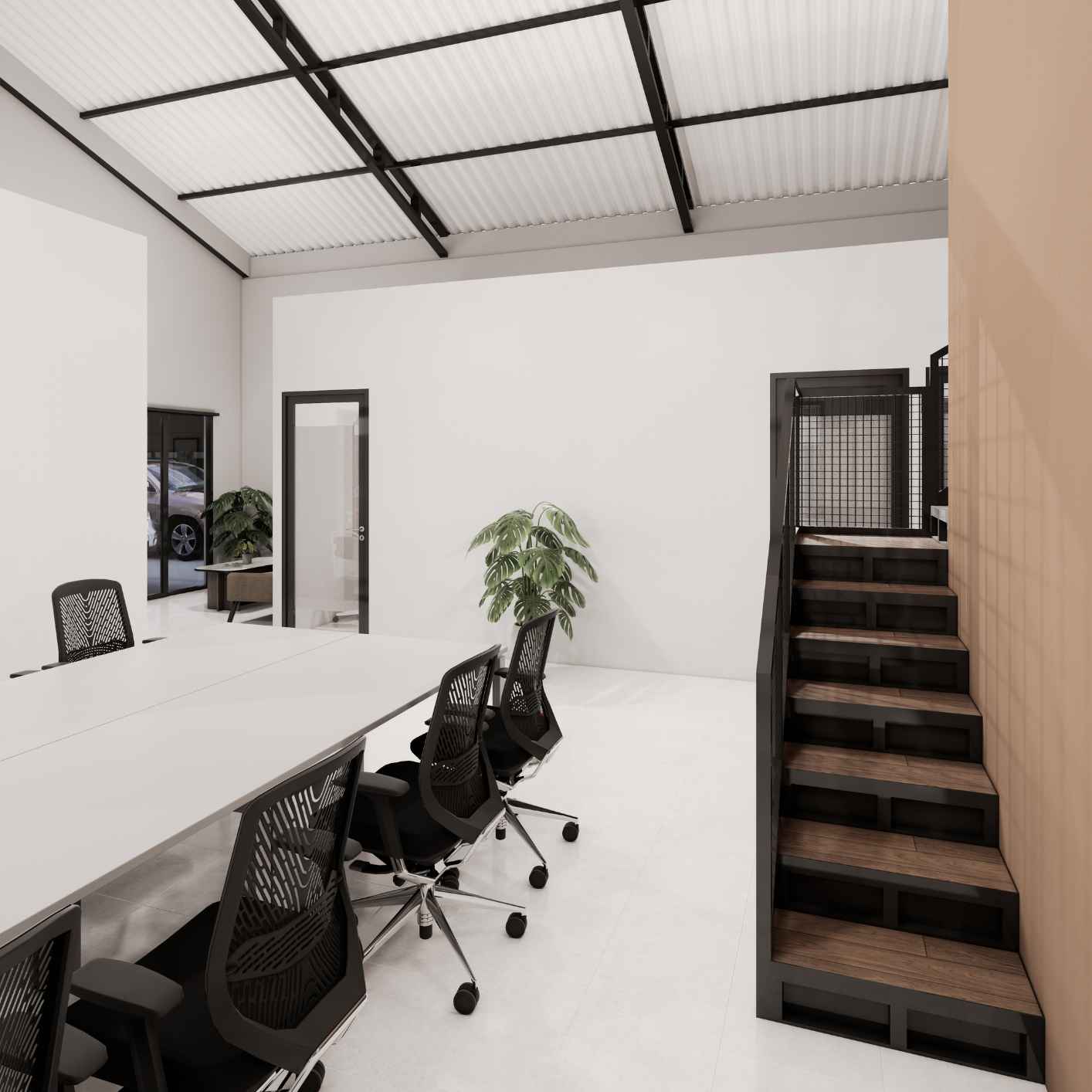 Gambar 3D Design untuk Office Bu Gaby