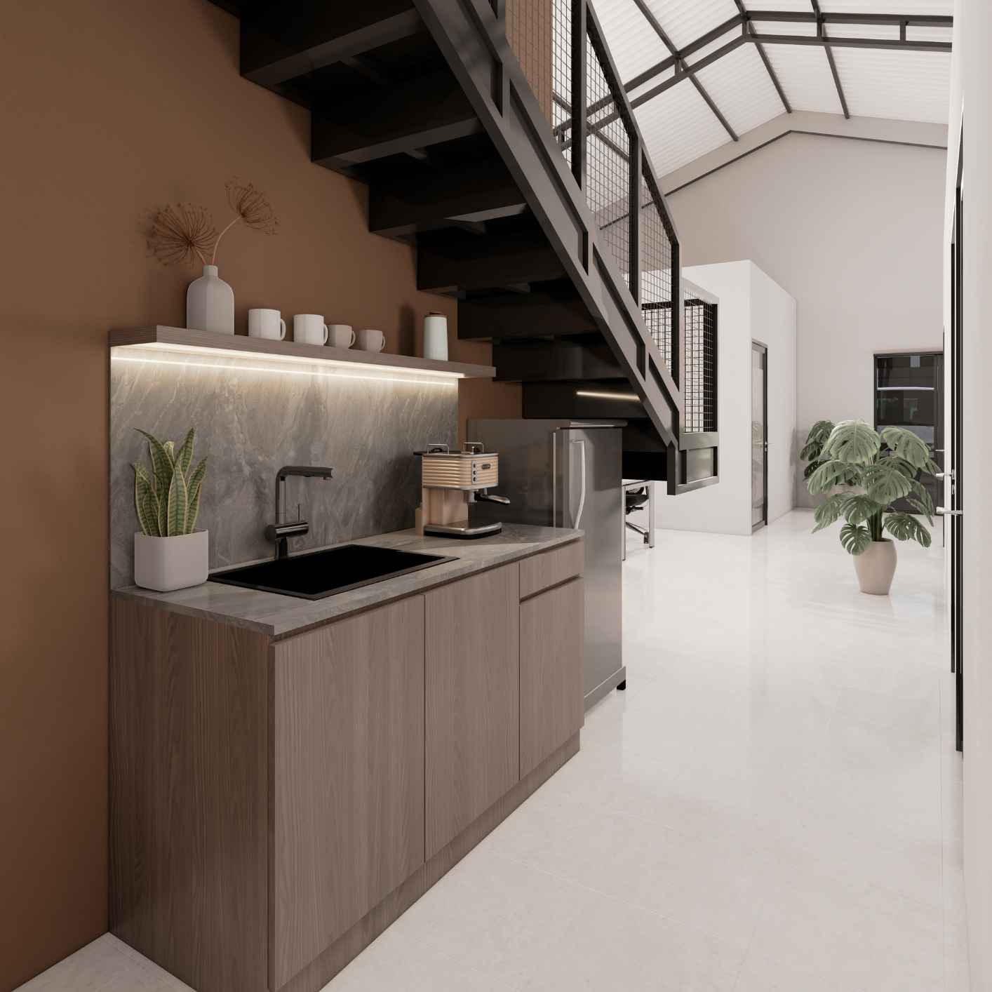 Gambar 3D Design untuk Office Bu Gaby