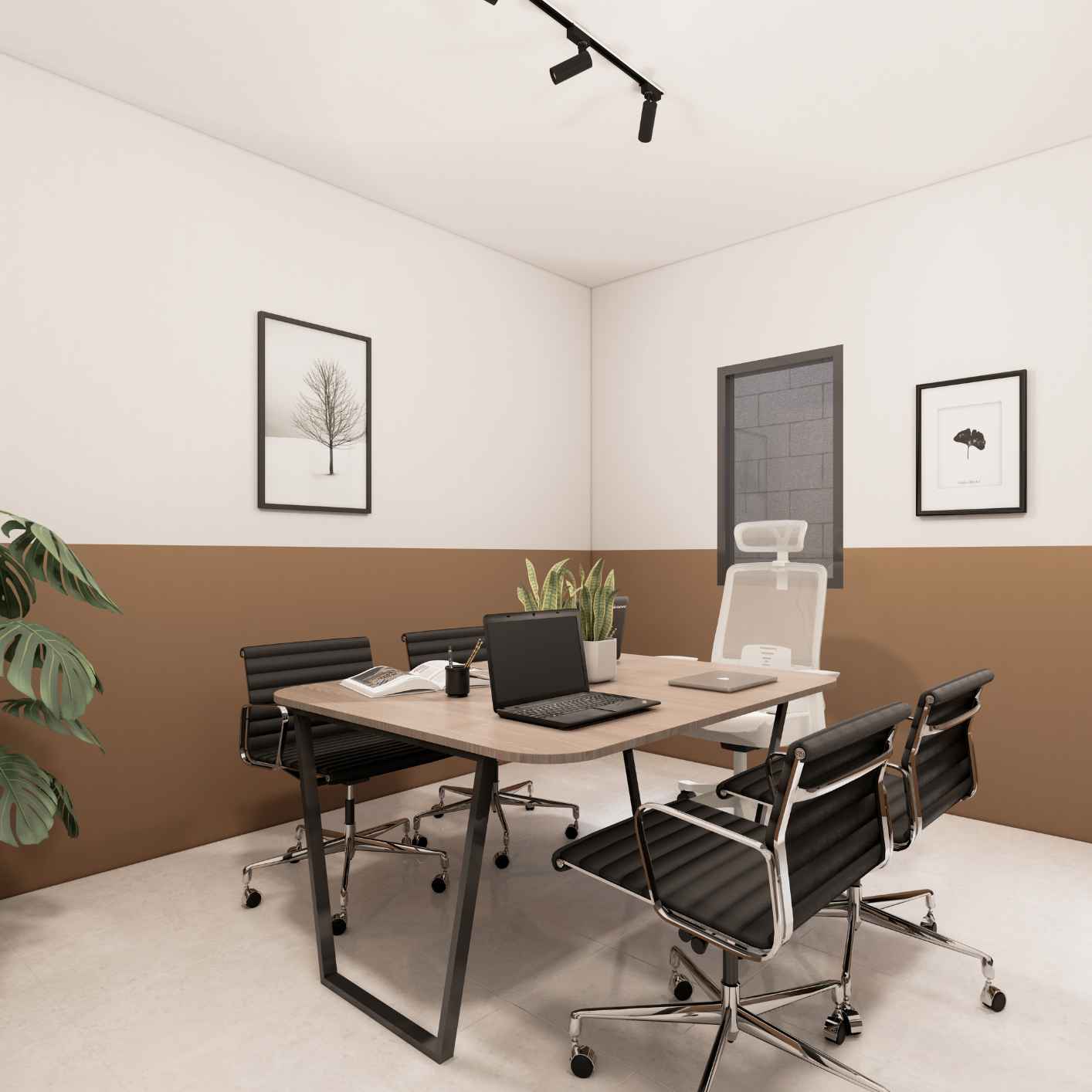 Gambar 3D Design untuk Office Bu Gaby