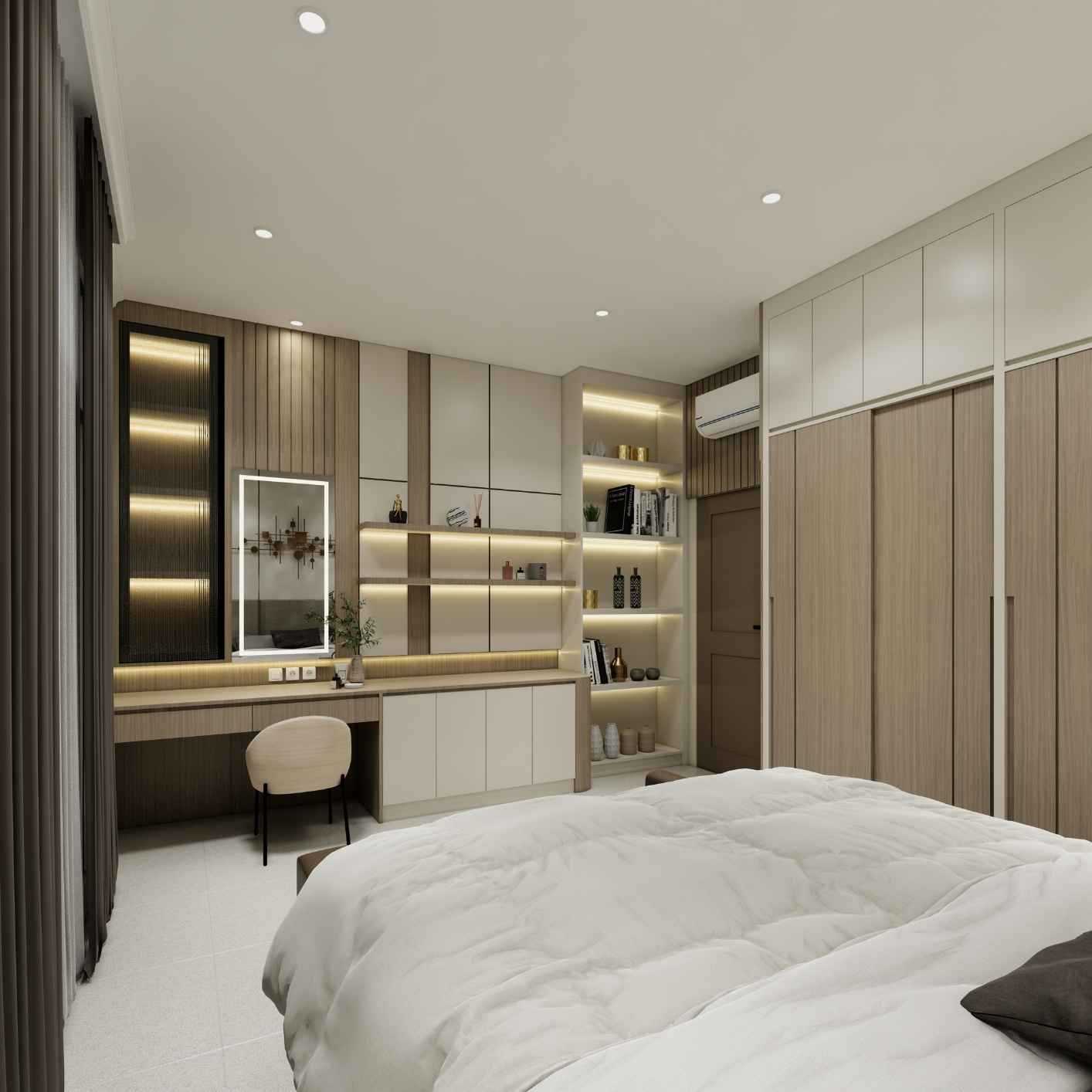 3D Design Renovasi Interior Rumah Villa Gading, Kelapa Gading - Jakarta Utara