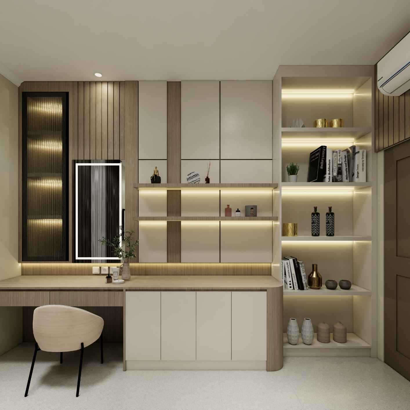 3D Design Renovasi Interior Rumah Villa Gading, Kelapa Gading - Jakarta Utara