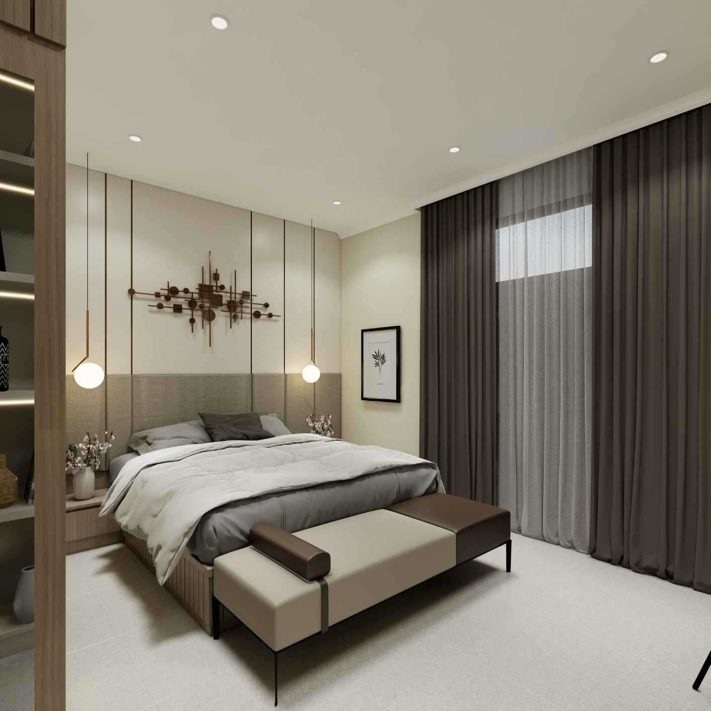 3D Design Renovasi Interior Rumah Villa Gading, Kelapa Gading - Jakarta Utara