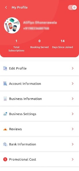 BohraDesign – Service Provider — screen 4 of 7