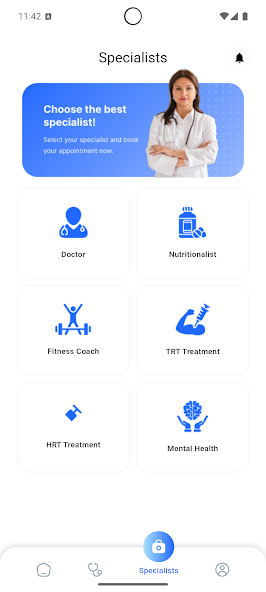 Doctor Booking App — screen 7 of 8