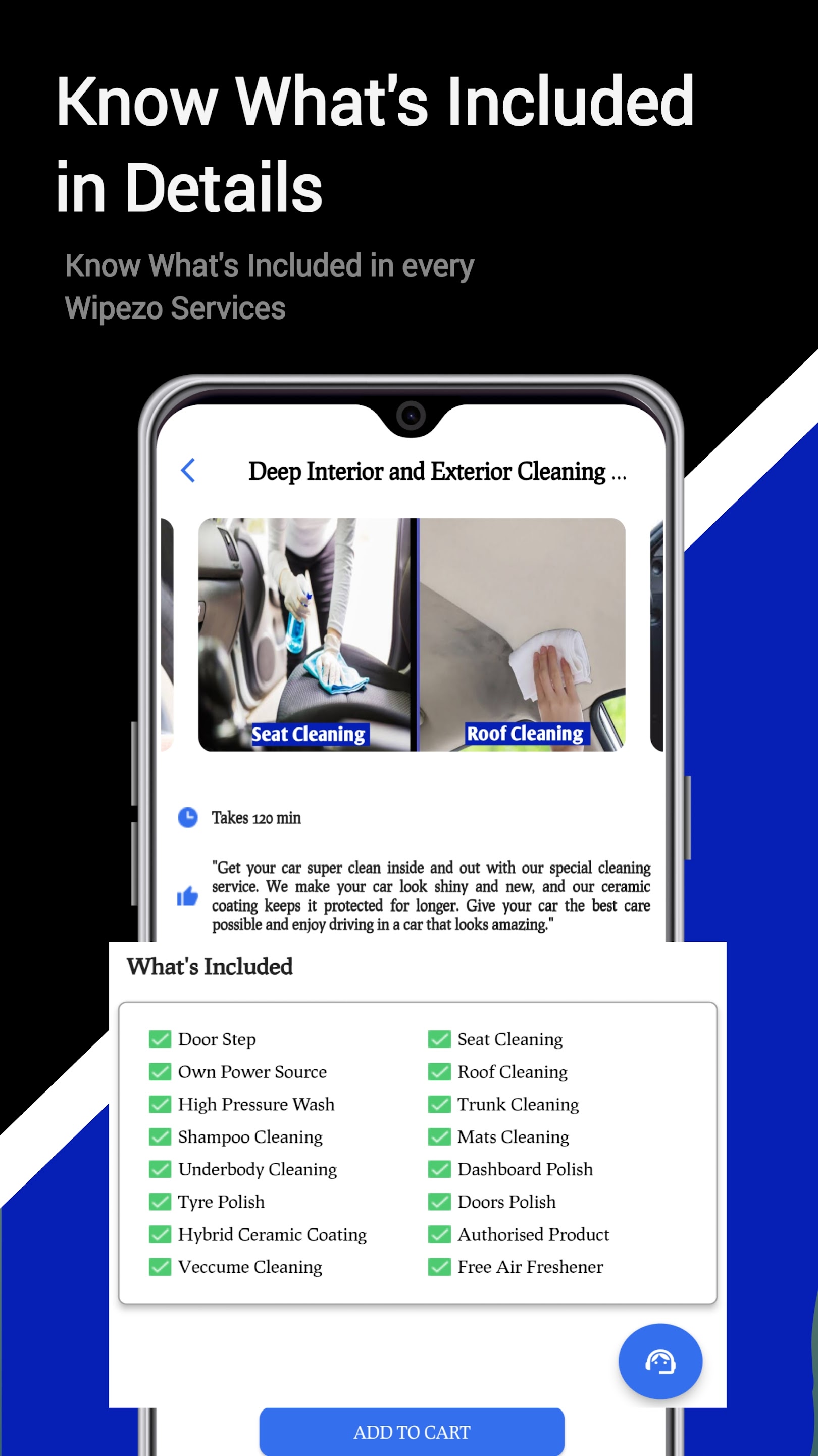Wipezo – Doorstep Car & Bike Care — screen 3 of 5