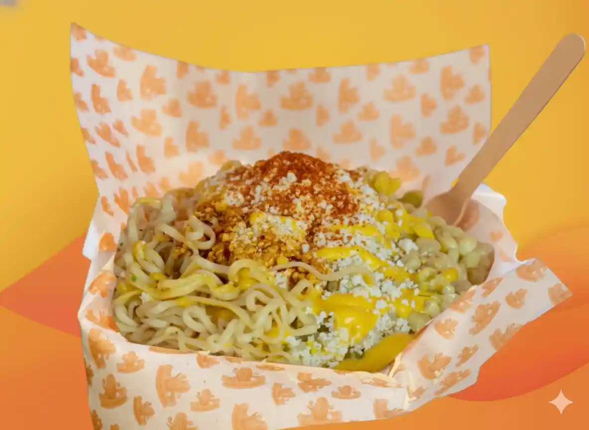 Fideos con Esquites - Elote Paraíso