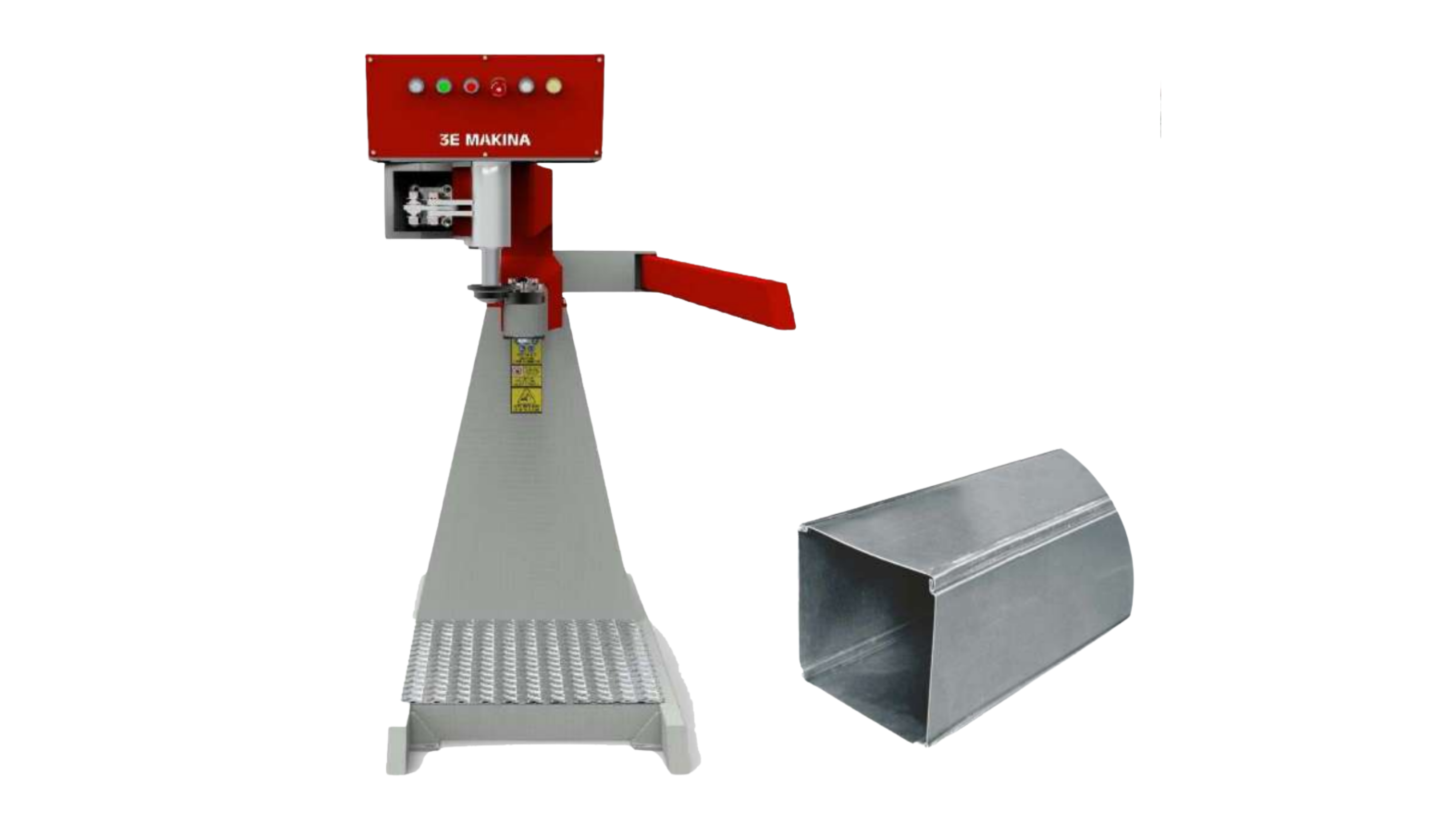 Kare Dirsek Kapatma Makinası KDK-01 gorsel 2