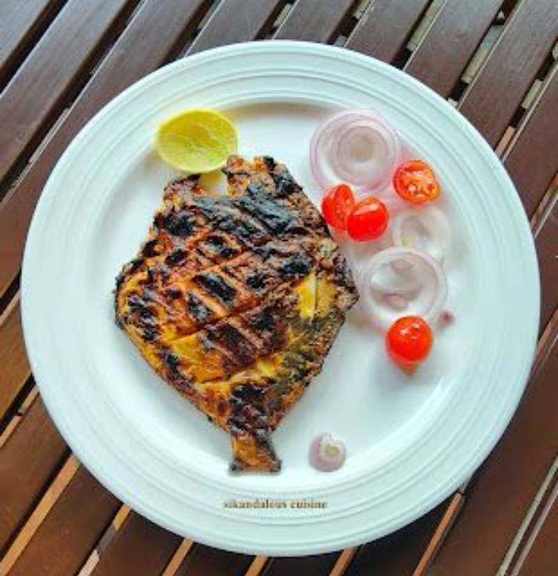 Tandoori pomfret