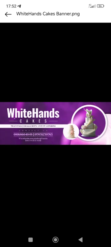 Whitehands foods banner