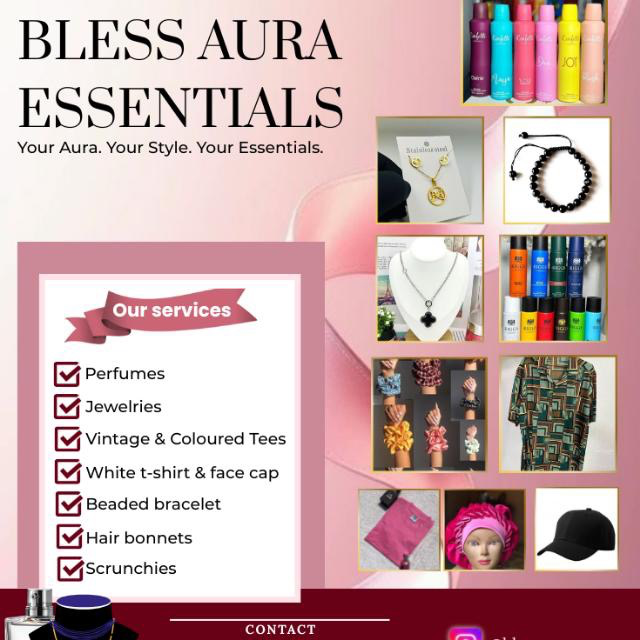 Bless aura essentials  banner