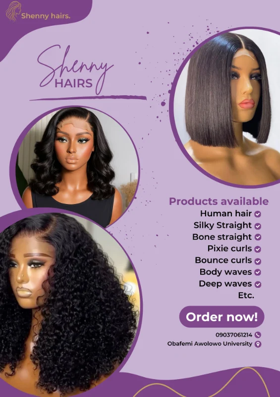 SHENNY HAIRS  banner