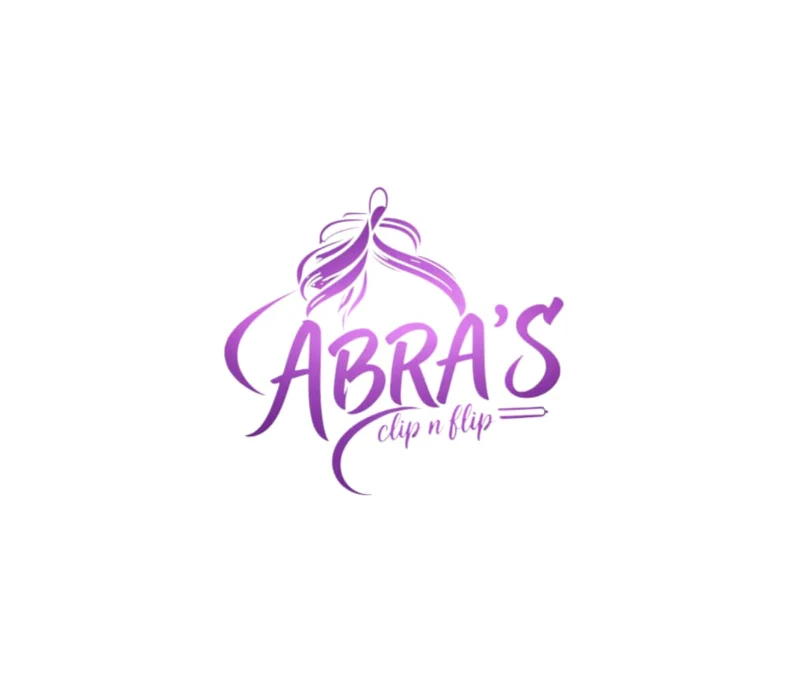 Abra's clip n' flip logo