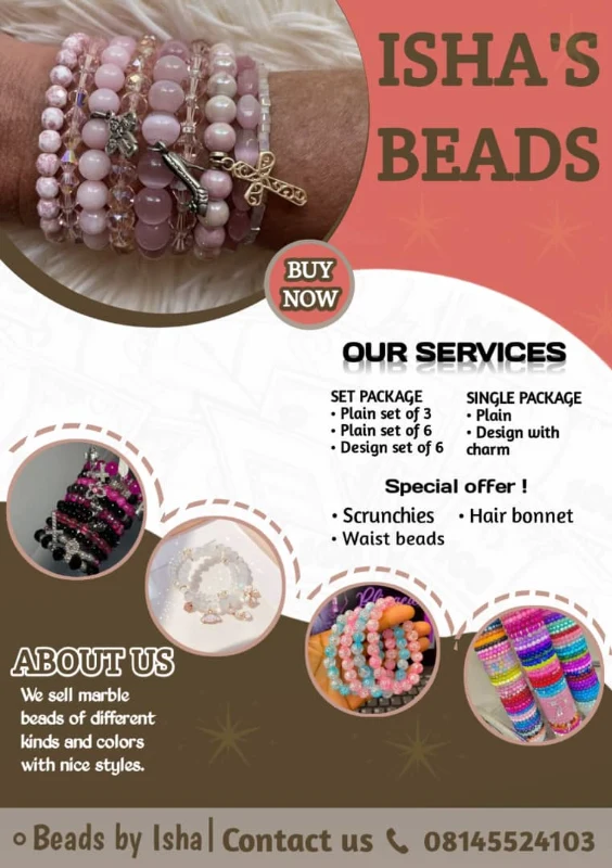 Beads by isha logo